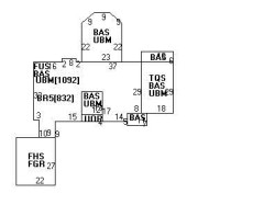 1311 Commonwealth Ave, Newton MA  02465-2912 floor plan