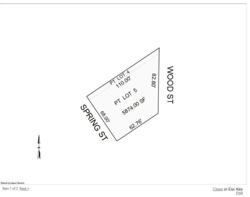 1346 Spring St, Meskegon MI 49442-3515 exterior