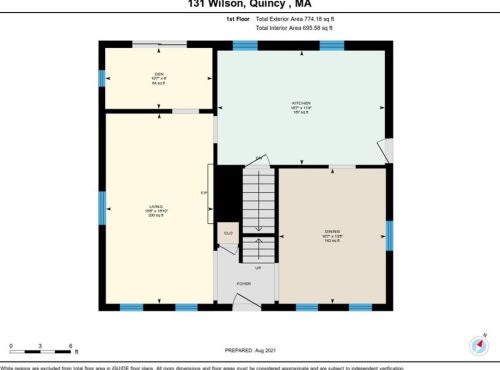 131 Wilson Ave, Quincy MA 02170-1037 exterior