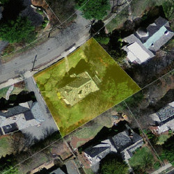 14 Ellis Rd, Newton MA 02465-2917 aerial view