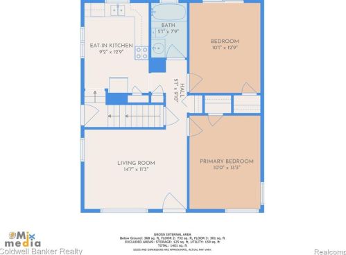 405 Tacoma St, Clawson MI  48017-1916 exterior