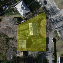 710 Commonwealth Ave, Newton MA 02459-1133 aerial view