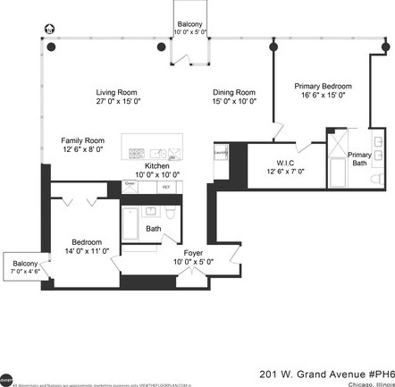 201 Grand Ave, Chicago IL 60654-7673 exterior