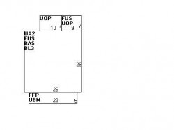 46 Bridge St, Newton MA 02458-1118 floor plan