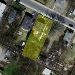 49 Adams Ave, Newton MA 02465-1001 aerial view