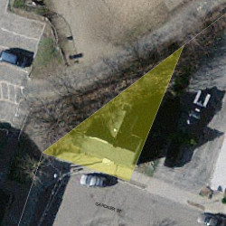 97 Gardner St, Newton MA  02458-1439 aerial view