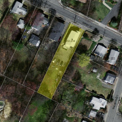 232 Derby St, Newton MA 02465-1006 aerial view