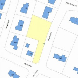 20 Boulder Rd, Newton MA 02459-2972 plot plan