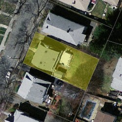 70 Falmouth Rd, Newton MA 02465-1127 aerial view