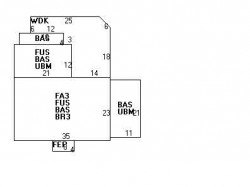 32 Commonwealth Park, Newton MA 02459-1005 floor plan