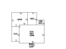 1389 Walnut St, Newton MA 02461-1851 floor plan