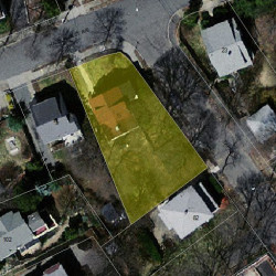 15 Hazelhurst Ave, Newton MA 02465-1340 aerial view