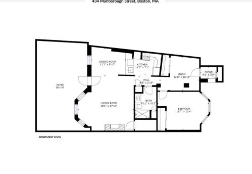 434 Marlborough St, Boston MA  exterior