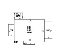 53 Charlotte Rd, Newton MA  02459-1707 floor plan