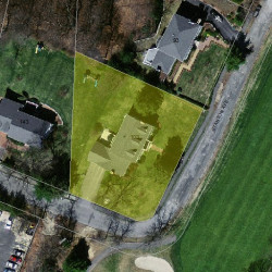 103 Stanton Ave, Newton MA 02466-3005 aerial view