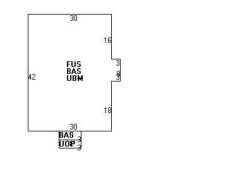 193 Tremont St, Newton MA 02458-2132 floor plan