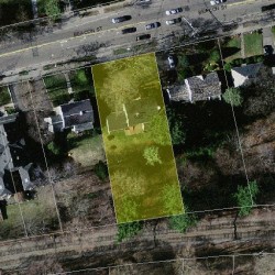 686 Beacon St, Newton MA  02459-1942 aerial view