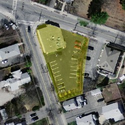 106 River St, Newton MA  02465-1829 aerial view