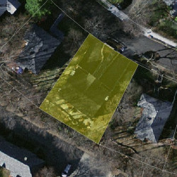 75 Ripley St, Newton MA 02459-2210 aerial view