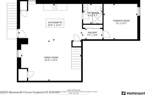 1161 Ridgefield Dr, Point Pleasant Beach NJ  08742-2948 exterior