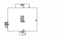 15 Elmwood St, Newton MA 02458-2019 floor plan