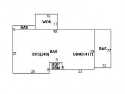 152 Hagen Rd, Newton MA 02459-2755 floor plan