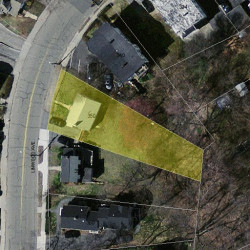 350 Linwood Ave, Newton MA 02460-1343 aerial view