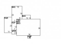 35 Roundwood Rd, Newton MA 02464-1218 floor plan