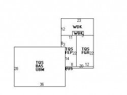 486 Quinobequin Rd, Newton MA 02468-2127 floor plan