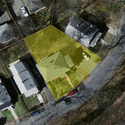 415 Albemarle Rd, Newton MA 02460-1357 aerial view