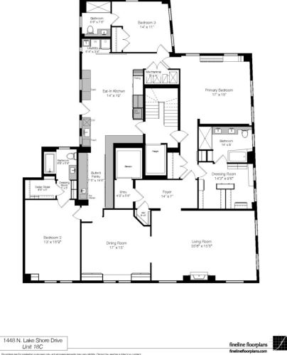 1448 Lake Shore Dr, Chicago IL 60605-2827 exterior