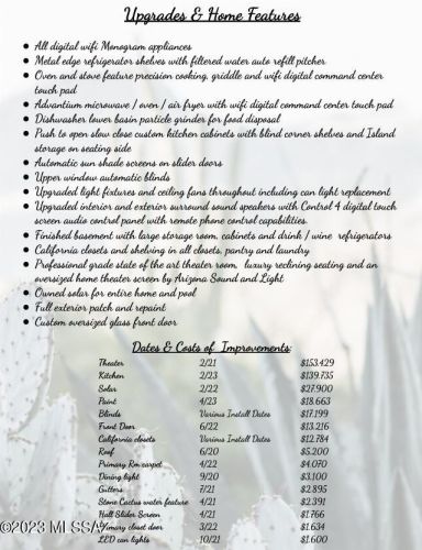 4733 Rocky Crest Pl, Tucson AZ  85750-6190 exterior