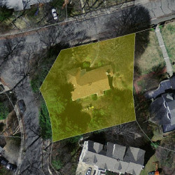 37 Kirkstall Rd, Newton MA 02460-2244 aerial view