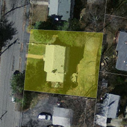42 Fairfield St, Newton MA  02460-2126 aerial view