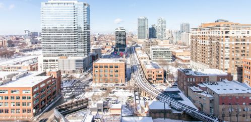 757 Orleans St, Chicago IL  60654-3514 exterior