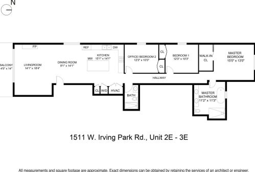 1511 Irving Park Rd, Chicago IL  60613-2558 exterior