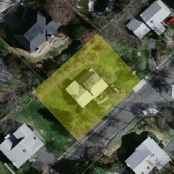 28 Grace Rd, Newton MA  02459-3426 aerial view