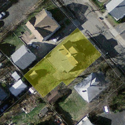 57 Cook St, Newton MA 02458-1311 aerial view