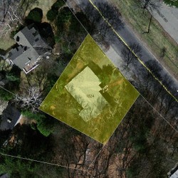 1824 Commonwealth Ave, Newton MA 02466-2711 aerial view