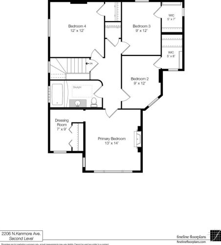 2206 Kenmore Ave, Chicago IL 60613-2916 exterior