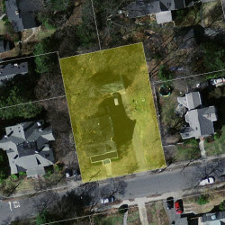 39 Forest St, Newton MA 02461-1445 aerial view