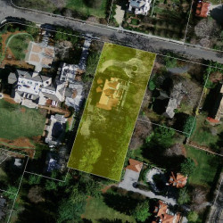 28 Sargent St, Newton MA 02458-2320 aerial view