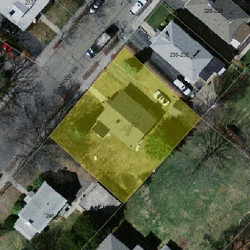 236 Linwood Ave, Newton MA  02460-1459 aerial view