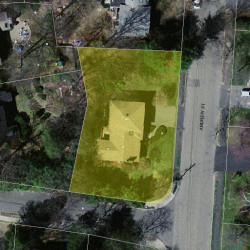 53 Andrew St, Newton MA 02461-2101 aerial view