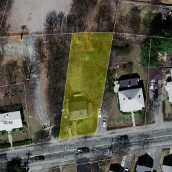 53 Auburn St, Newton MA 02465-2225 aerial view