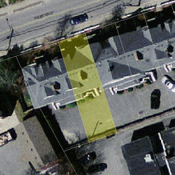 64 Webster St, Newton MA 02465-1819 aerial view