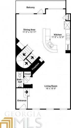 2765 Durham Dr, Atlanta GA  30319-3673 exterior