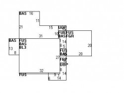 24 Wauwinet Rd, Newton MA 02465-2942 floor plan
