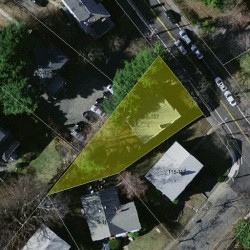 107 Langley Rd, Newton MA  02459-2062 aerial view