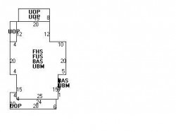 65 Clark St, Newton MA 02459-2425 floor plan